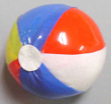 Dollhouse Miniature Beach Ball